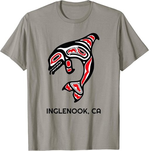 Inglenook, California Native American Orca Killer Whale Gift T-Shirt